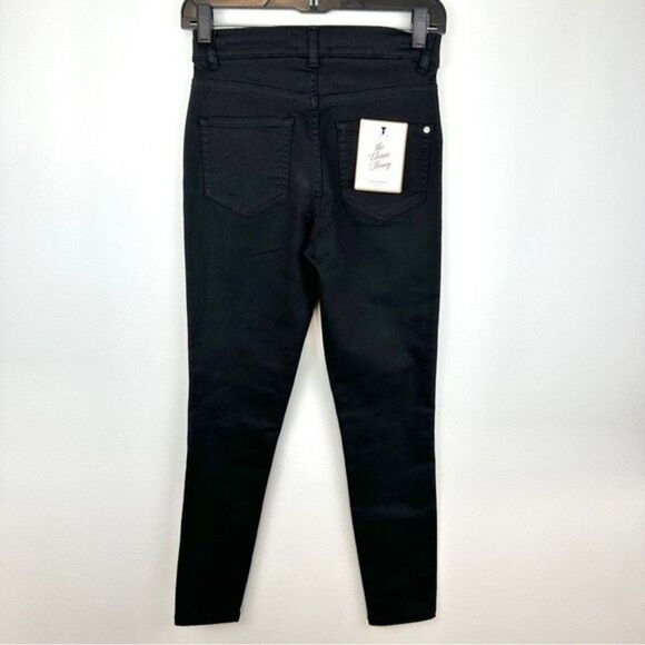 Ted Baker Alesias Black Classic Skinny High Rise Jeans US 25 - Picture 3 of 8